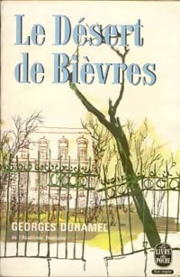 Livrenpoche : Le désert de Bièvres - Georges Duhamel - Livre