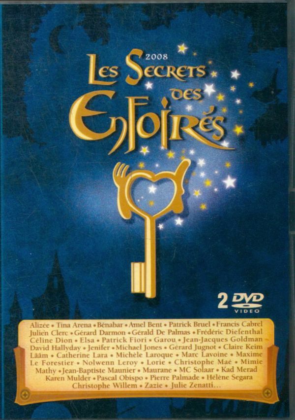 Livrenpoche : Les secrets des Enfoirés - XXX - DVD