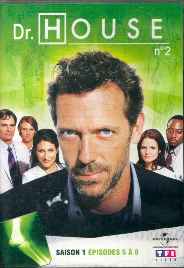 Livrenpoche : Docteur House Saison 1 n° 2 (épisode 5 à 8) - XXX - DVD