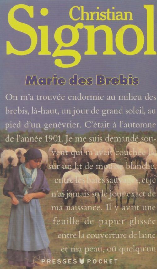 Livrenpoche : Marie des brebis - Christian Signol - Livre