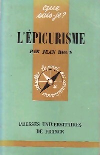Livrenpoche : L'épicurisme - Jean Brun - Livre