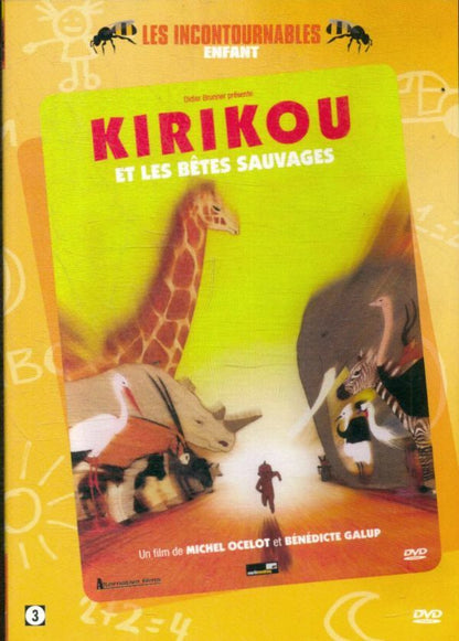 Livrenpoche : Kirikou et les bêtes sauvages - Michel Ocelot, Bénédicte Galup - DVD