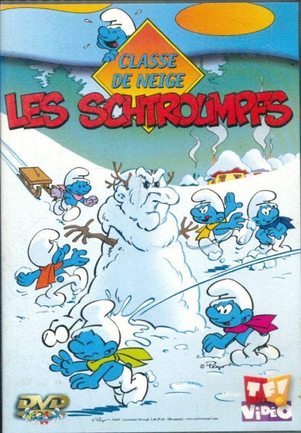 Livrenpoche : Les Schtroumpfs : Classe de neige - XXX - DVD