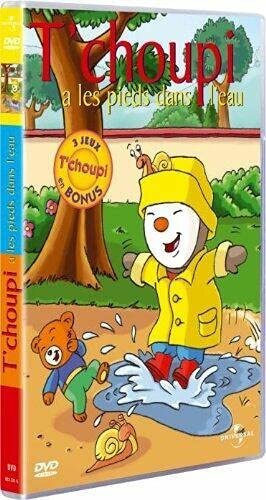 Livrenpoche : T'choupi a les pieds dans l'eau - Jean-Luc François - DVD