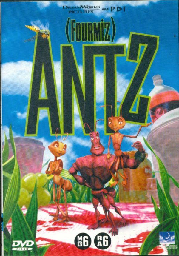 Livrenpoche : Fourmiz - Christopher Walken, Woody Allen, Tim Johnson, Eric Darnell, Sharon Stone, Sylvester Stallone, Gene Hackman - DVD