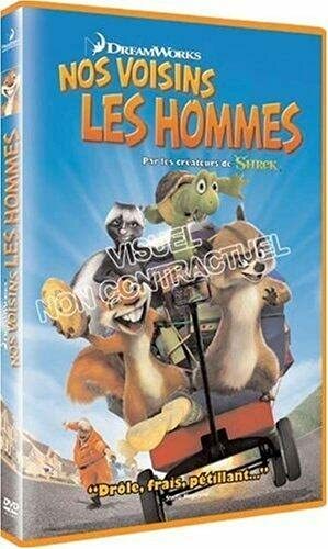 Livrenpoche : Nos voisins, Les Hommes - Tim Johnson, Karey Kirkpatrick - DVD