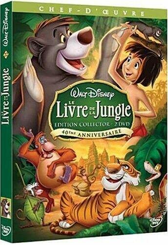 Livrenpoche : Le Livre de la Jungle - Wolfgang Reitherman - DVD