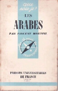 Les arabes - Vincent Monteil - Livre