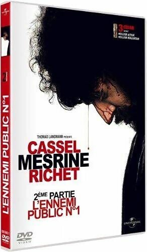 Mesrine-2ème Partie-L'ennemi Public n°1 - Jean-François Richet - DVD