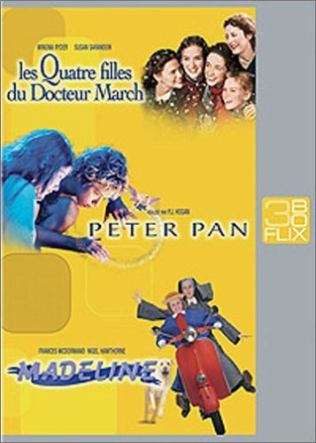 Livrenpoche : Les Quatre filles du Docteur March / Peter Pan / Madeline - Coffret Flixbox 3 DVD - Von, Scherler Mayer Daisy, Hogan, P.J., Gillian Armstrong - DVD