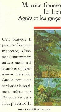 La Loire, Agnès et les garçons - Maurice Genevoix - Livre