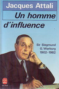 Livrenpoche : Un homme d'influence - Jacques Attali - Livre