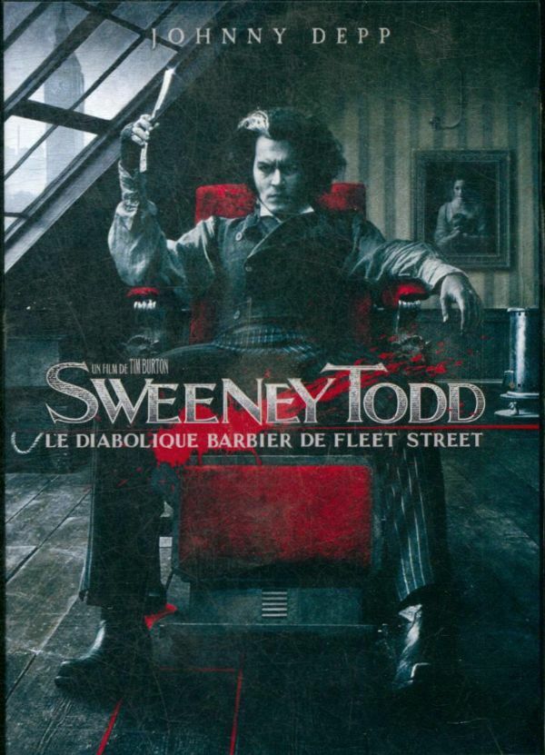 Livrenpoche : Sweeney Todd - Tim Burton - DVD