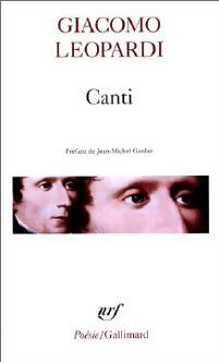 Livrenpoche : Canti / Oeuvres morales (choix) - Giacomo Leopardi - Livre