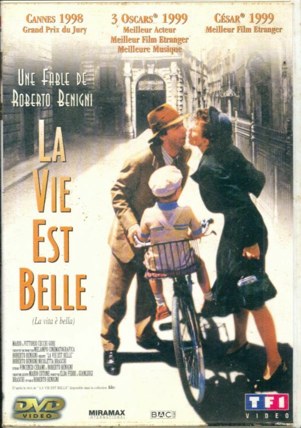 Livrenpoche : La Vie est Belle - Roberto Benigni - DVD