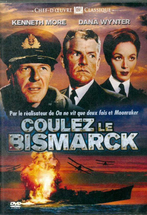 Livrenpoche : Coulez Le Bismarck - Lewis Gilbert - DVD