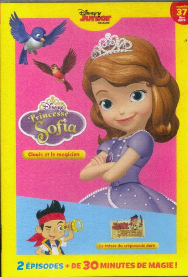 Livrenpoche : Princesse sofia /Jake et les pirates du pays imaginaire - Disney junior mag N°37 ! ! + Le magazine Disney Junior N°62 ! ! - XXX - DVD