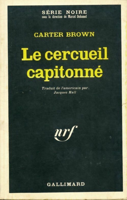 Livrenpoche : Le cercueil capitonné - Carter Brown - Livre