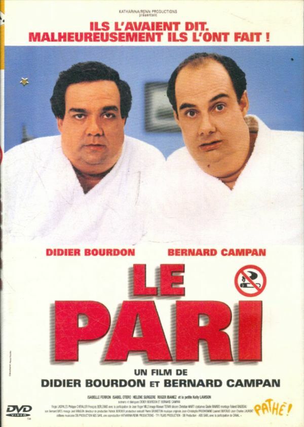 Livrenpoche : Le Pari - Didier Bourdon, Bernard Campan - DVD