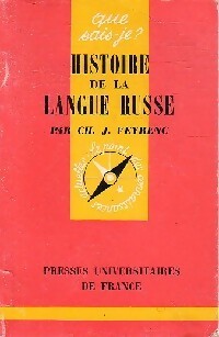 Histoire de la langue russe - J. Veyrenc - Livre