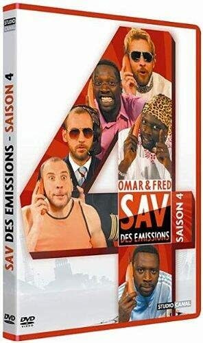 Livrenpoche : Omar et Fred : SAV des émissions, saison 4 - Bernard Laurent, Denis Thybaud, Christophe Campos, Nath Dumont, Bruno Piney, Stéphane Leriche, Olivier Abid - DVD