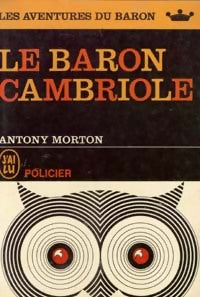 Livrenpoche : Le Baron cambriole - Anthony Morton - Livre