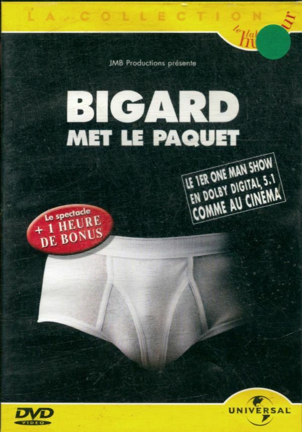 Livrenpoche : Bigard met le paquet - Gilbert Namiand, Jean-Louis Cap - DVD