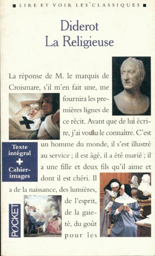 Livrenpoche : La religieuse - Denis Diderot - Livre