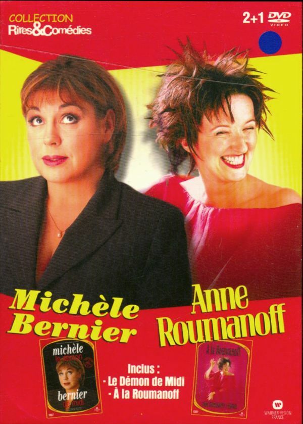 Livrenpoche : Michèle Bernier : Le Démon de midi / Anne Roumanoff : A la Roumanoff - Coffret 2 DVD - XXX - DVD