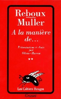 Livrenpoche : A la manière de...  Tome II - Paul Reboux - Livre