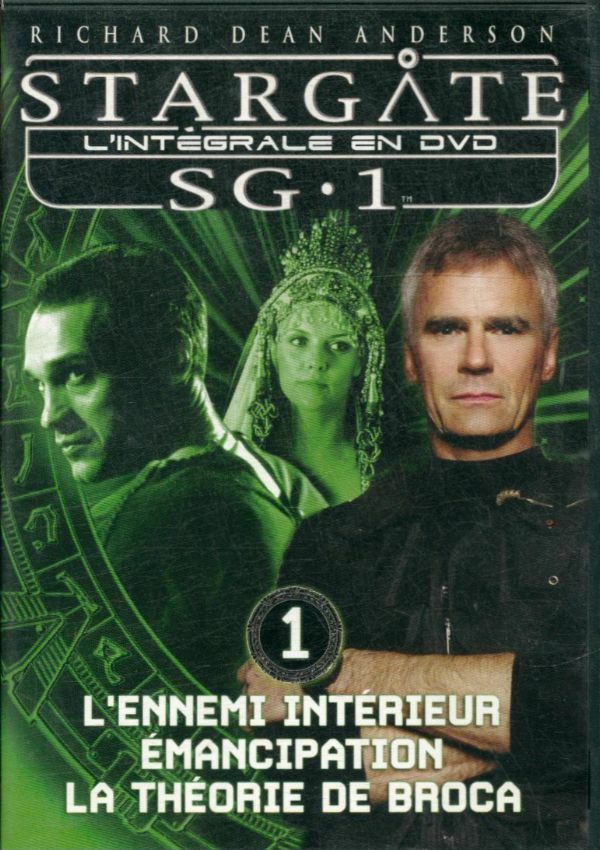 Livrenpoche : Stargate SG.1 l'ennemi intérieur/Emancipation/La théorie de Broca - XXX - DVD