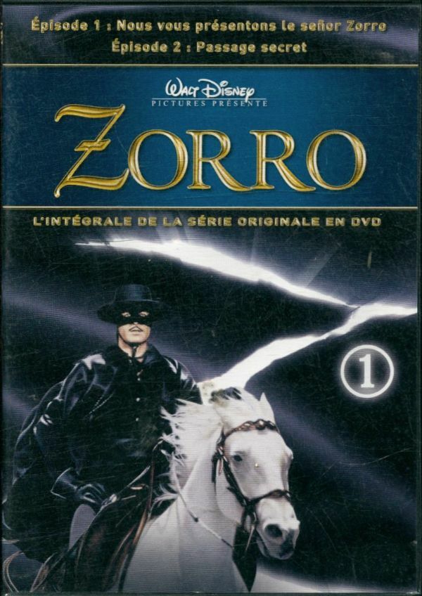Livrenpoche : Zorro épisodes 1 et 2 - XXX - DVD