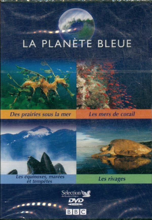 La planète bleue : Des prairies sous la mer / Les mers de corail / Les équinoxes, marées et tempêtes - Inconnu - DVD