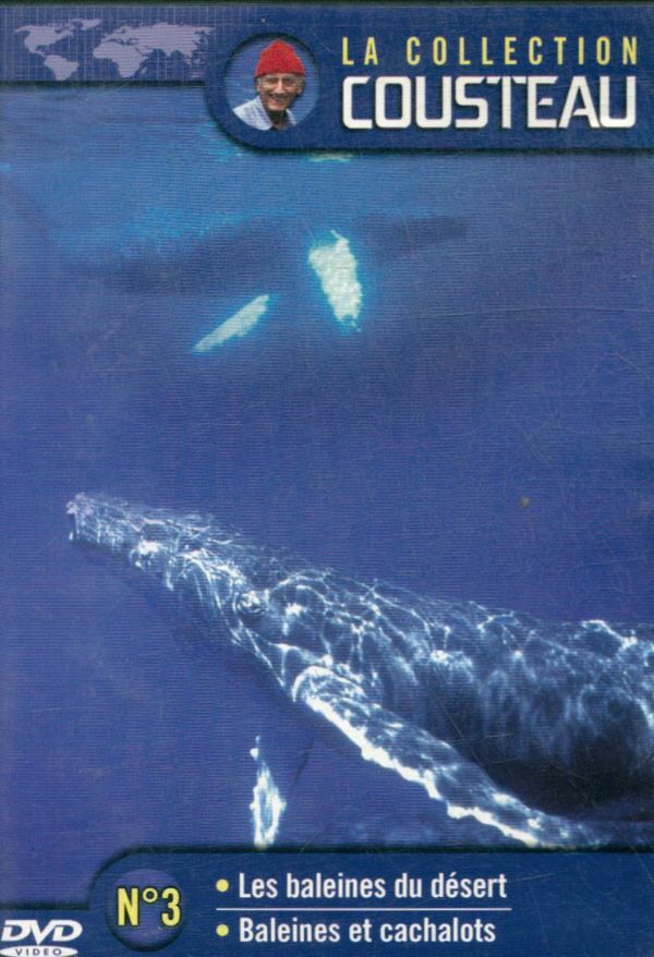 Livrenpoche : Les baleines du désert- Baleines et cachalots - Philippe Haim, Cousteau Philippe - DVD