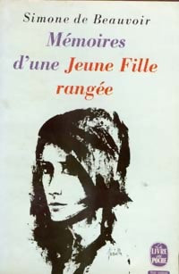 Mémoires d'une jeune fille rangée - Simone De Beauvoir - Livre