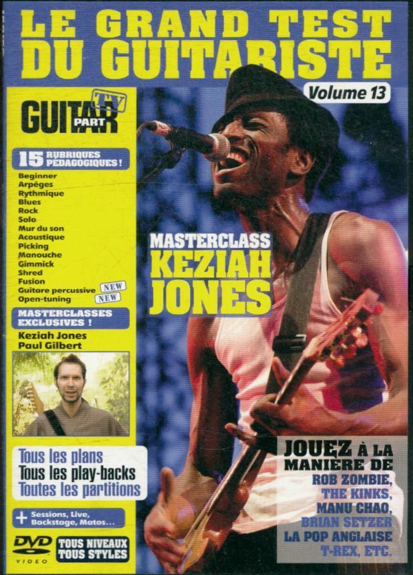 Livrenpoche : Le grand test du guitariste vol 13 - XXX - DVD