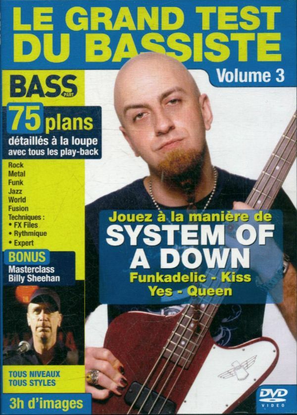 Livrenpoche : Le grand test du guitariste vol 3 - XXX - DVD