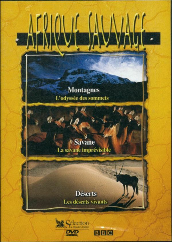 Livrenpoche : Afrique sauvage : Montagnes, savane, déserts - XXX - DVD