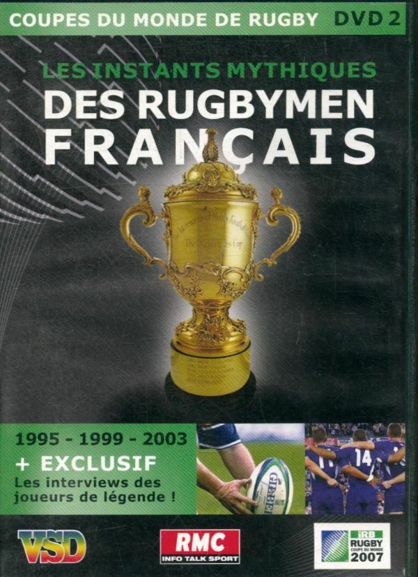Livrenpoche : Les instants mythiques des rugbymen français (1995-1999-2003) vol 2 - XXX - DVD