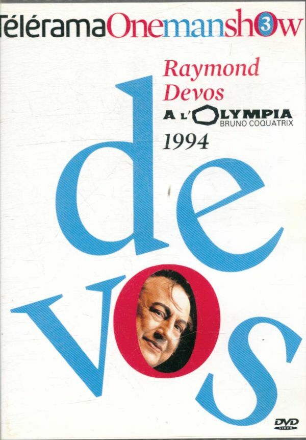 Livrenpoche : Telerama one man show vol 3 - Raymond Devos Olympia 1994 - XXX - DVD