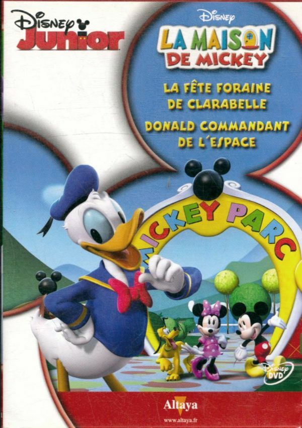 Livrenpoche : La maison de mickey - La fête foraine de Clarabelle - Donald commandant de l'espace - XXX - DVD