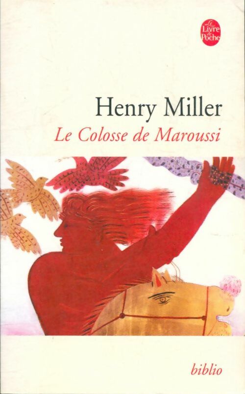 Livrenpoche : Le colosse de Maroussi - Henry Miller - Livre
