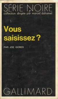 Livrenpoche : Vous saisissez ? - Joe Gores - Livre