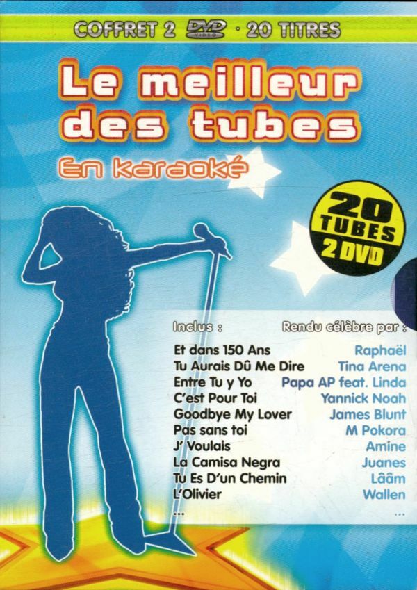 Livrenpoche : Le Meilleur des tubes en karaoké (2 DVD) - XXX - DVD