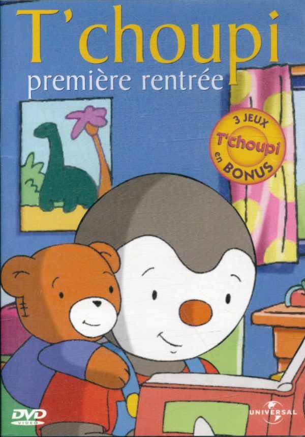 Livrenpoche : T'choupi : Première rentrée - Jean-Luc François - DVD