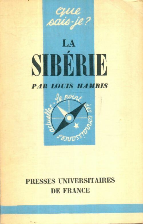 Livrenpoche : La Sibérie - Louis Hambis - Livre