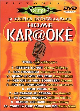 Livrenpoche : Home Karaoké Vol.8 - XXX - DVD