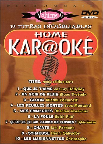 Livrenpoche : Home Karaoké Vol.6 - XXX - DVD