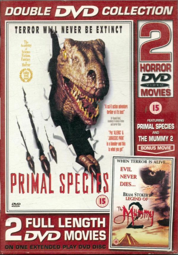 Livrenpoche : Primal species- The mummy (double DVD) - XXX - DVD