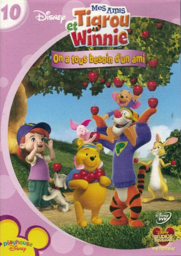 Livrenpoche : Mes amis Tigrou et Winnie 10: on a tous besoin d'un ami - XXX - DVD